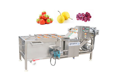 500kg/Hトマトのキャベツ気泡の洗濯機のSU 304のステンレス鋼の野菜洗濯機