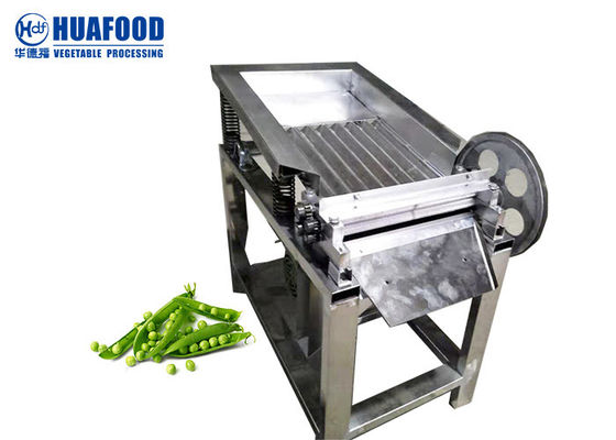 50kg/hr自動食品加工は出口のエンドウ豆の殻をむく人の便利な機械を機械で造る