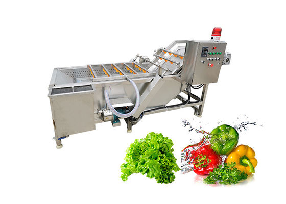 野菜フルーツSUS304 500kg/hの気泡の洗濯機