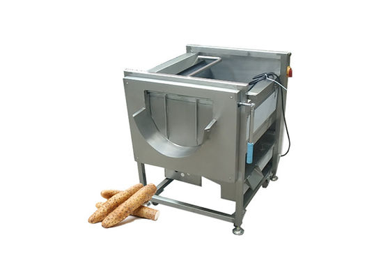 果物と野菜のためのポテトの洗浄そして皮をむく機械サツマイモのブラシの洗濯機