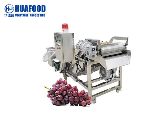 500kg/hr干しぶどうへの野菜洗濯機のブドウ処理機械