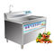 150KG小さい果物と野菜の洗濯機の気泡機械